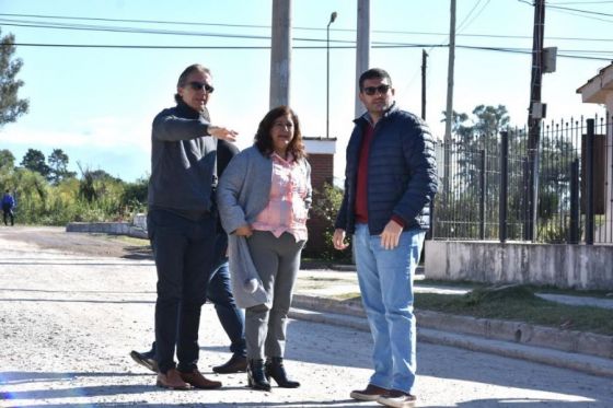 Cerrillos: firman convenio para obras de pavimentación