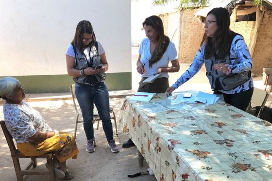 Asistencia integral a una familia de Rivadavia Banda Sur en situación de alto riesgo social