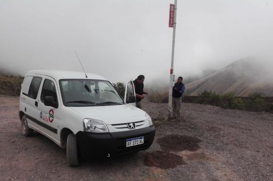 El 911 habilitó en Isonza un equipo satelital para llamadas de emergencias