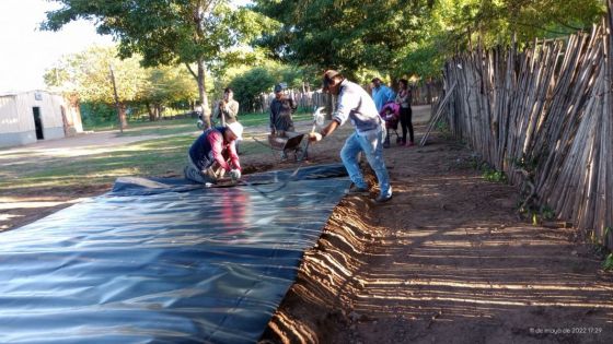 El Plan Unir y Funima instalaron un sistema de acceso al agua segura en la comunidad La Esperanza de Mosconi