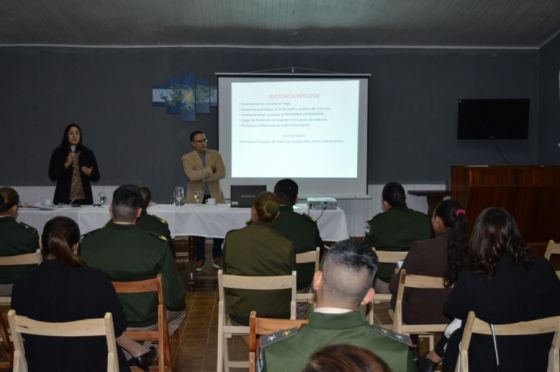 Personal de Gendarmería Nacional se capacitó en violencia intrafamiliar y de género