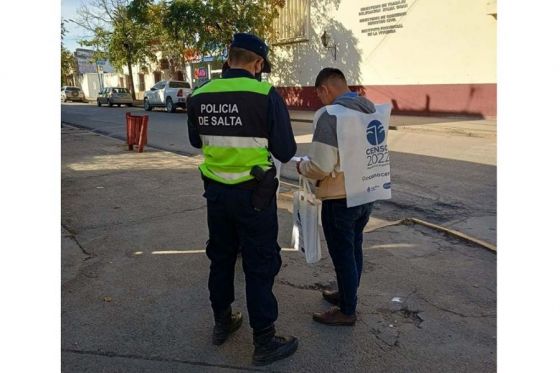 Más de cinco mil policías brindaron cobertura de seguridad en el Censo Nacional 2022