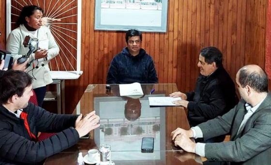 Convenio con La Merced para avanzar en el proceso de escrituración de terrenos