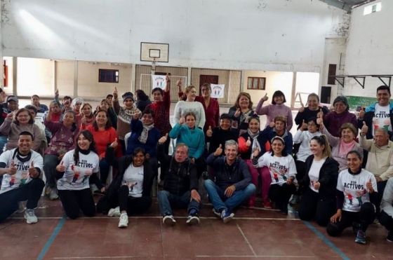 Se realizó en Vaqueros el Encuentro Recreativo y Social del programa Bien Activos