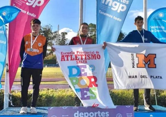 Salteños obtuvieron medallas en la Copa Nacional de Clubes de Atletismo