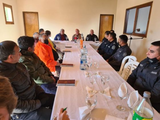 Distintos sectores sociales de Molinos trabajaran juntos por la seguridad ciudadana