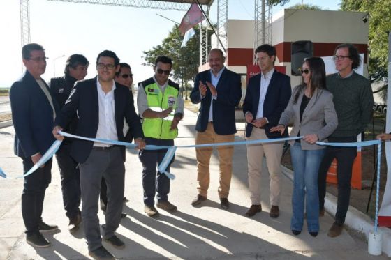 Inauguración y puesta en funcionamiento de balanza en el puesto de control de El Naranjo