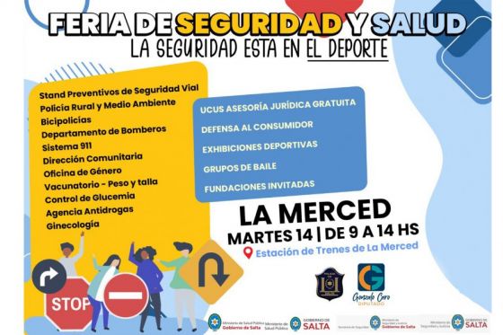 Feria de Seguridad y Salud en La Merced