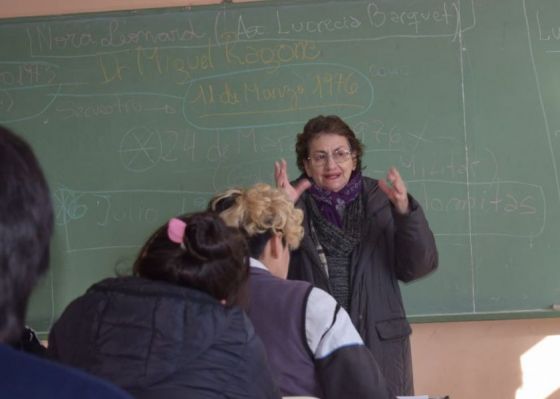 Talleres de construcción de memoria con estudiantes secundarios