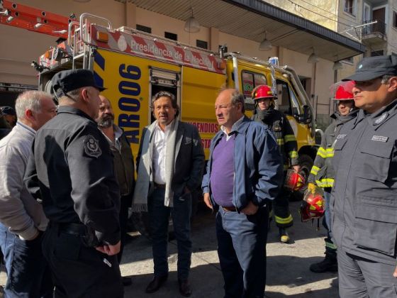 Los comerciantes afectados por el incendio ya recibieron los subsidios otorgados por la Provincia