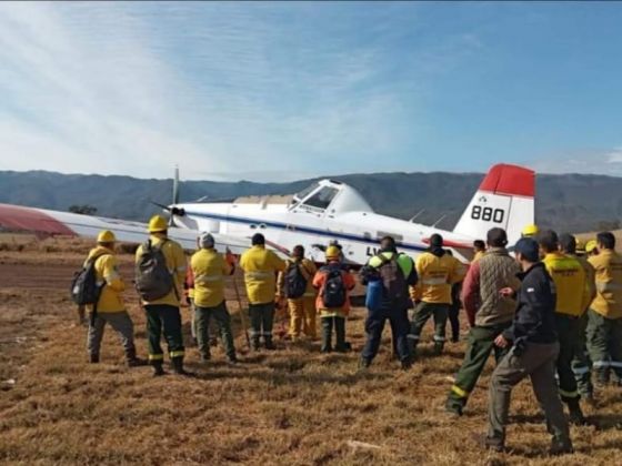 Salta presente en el ejercicio de combate de incendios forestales del NOA en Tucumán