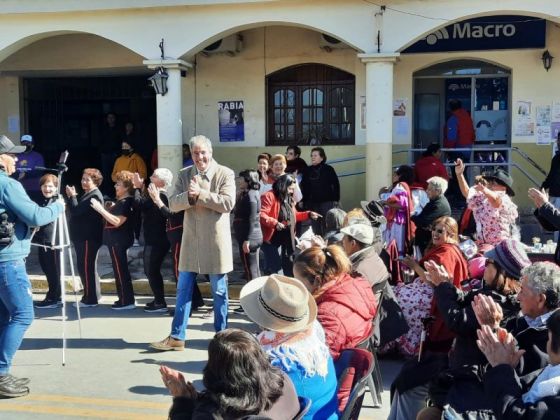 En Coronel Moldes, se realizaron actividades que propiciaban el buen trato a las personas mayores