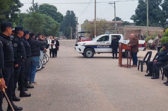 El Gobierno potencia el trabajo policial en el departamento San Martín