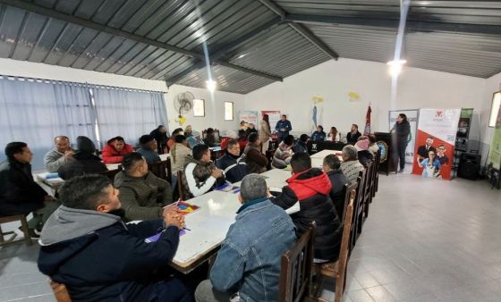 Talleres para internos de la Granja Penal de Rosario de Lerma