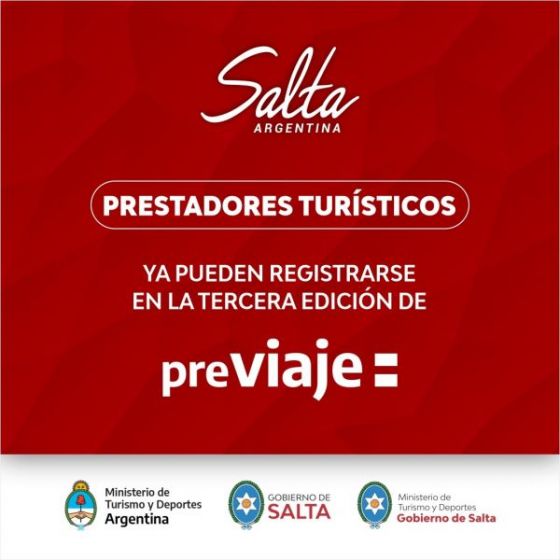 Pre Viaje III: Están abiertas las inscripciones para prestadores turísticos