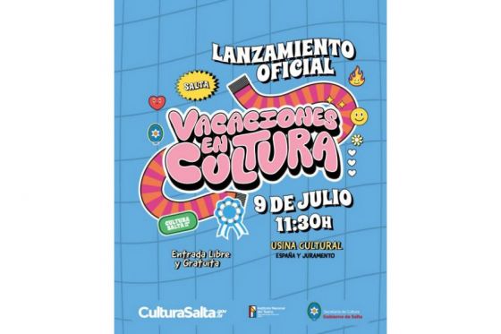 Lanzamiento de Vacaciones en Cultura