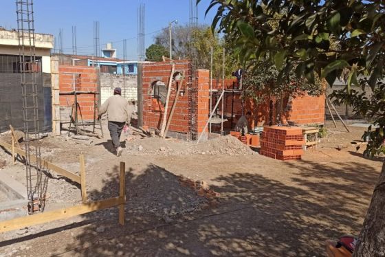 Iniciaron obras de refacción en la escuela Reino de Bélgica de Capital