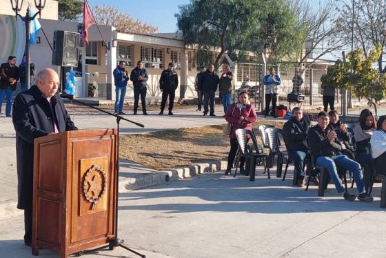 El Gobierno inauguró un puesto policial en El Mollar