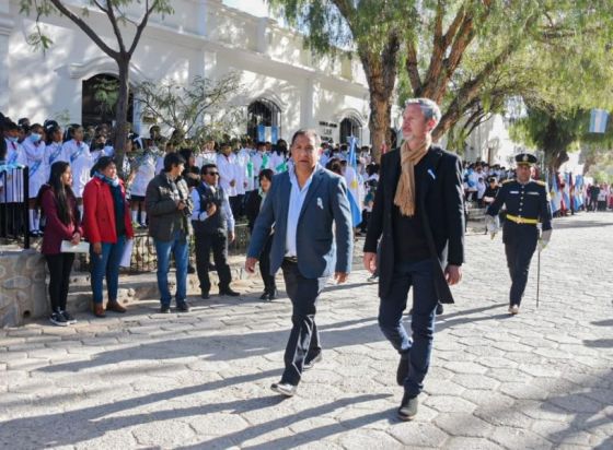 El pueblo de Cachi y turistas festejaron el Día de la Independencia