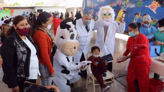 Instan a completar el esquema de vacunación de los niños durante las vacacion es de invierno