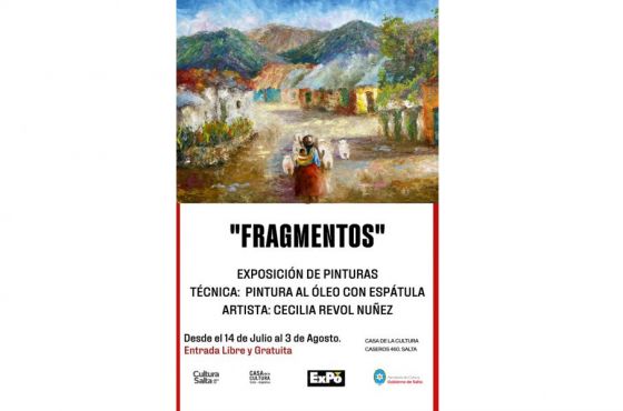 Fragmentos: una exposición de pinturas al óleo de Cecilia Revol Núñez