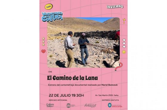 Se estrena en el Mercado Artesanal el documental “El camino de la lana” de Mariel Bomczuk