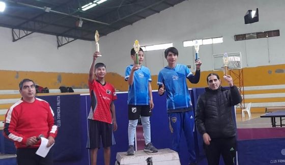 Destacada participación de jugadores de Tenis de Mesa del Parque de la Familia