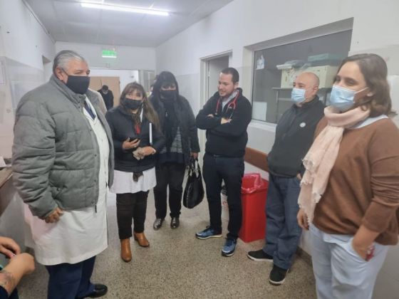 El ministro Esteban supervisó el avance de obra en el hospital de Tartagal