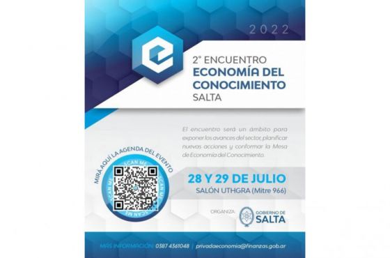 Hoy inicia el 2°Encuentro de Economía del Conocimiento en Salta