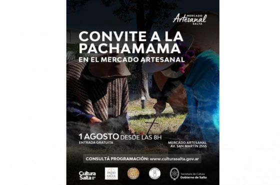 Se realizará el tradicional convite a la Pachamama en el Mercado Artesanal de Salta