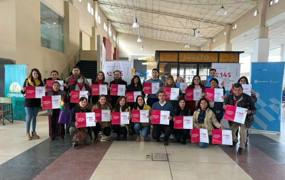 Se concientizó sobre la trata de personas en la Terminal de Ómnibus de Salta