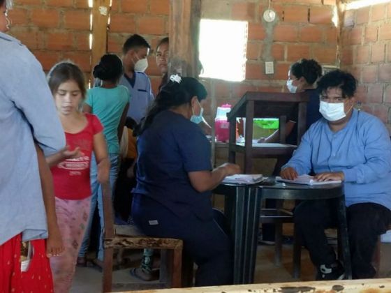 Más de 380 niños recibieron asistencia médica en comunidades de General Mosconi