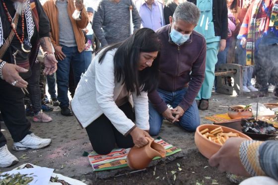 El Gobierno acompañó la celebración por el Día de la Pachamama junto a representantes originarios