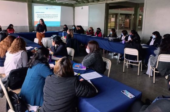 Docentes se capacitan en abordaje de delito contra la integridad sexual