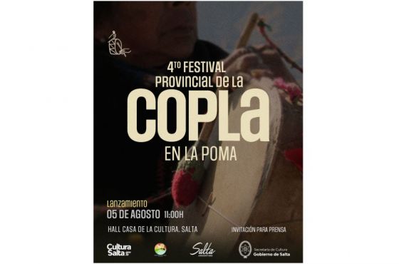 Se realiza el lanzamiento de Salta celebra La Copla en La Poma