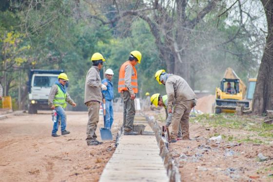 Avanzan obras en barrios populares de Tartagal y Rosario de Lerma