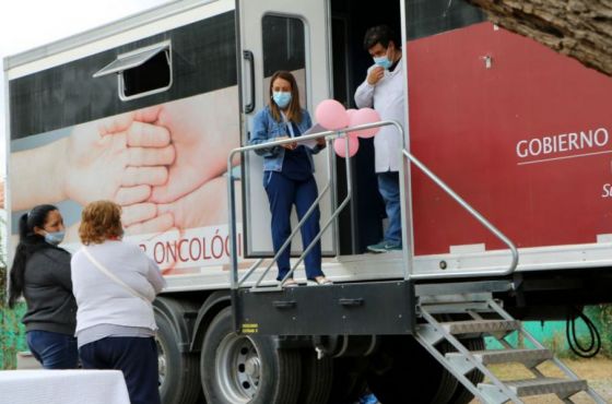 Hasta hoy se realizan mamografías y papanicolaou en Colonia Santa Rosa