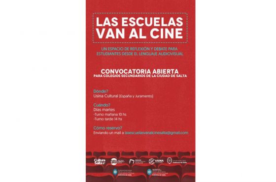 Las Escuelas van al Cine en la Usina Cultural