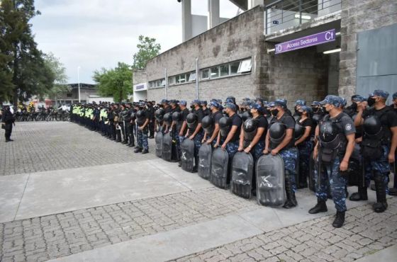 Más de 800 policías para el operativo de seguridad por el partido de Boca Juniors vs Agropecuario