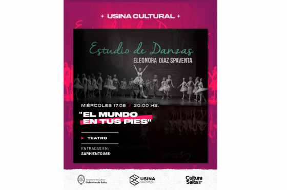 Estudios de Danzas “Eleonora Diaz Spaventa” llega a la Usina Cultural