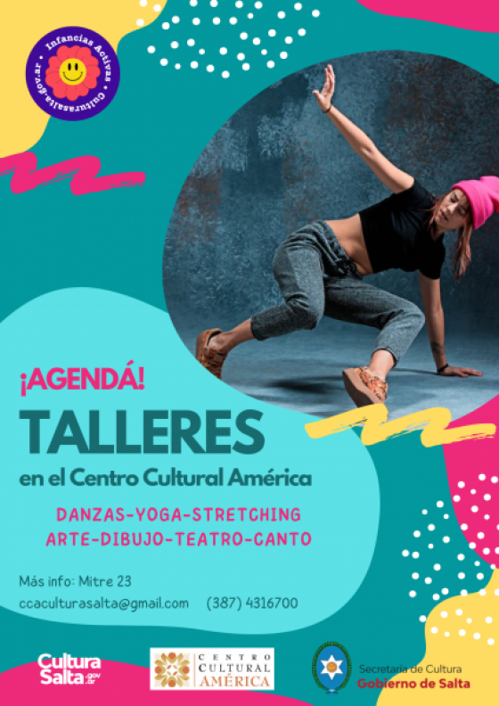 Talleres en el Centro Cultural América