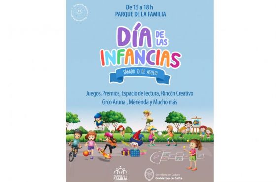 Celebramos el Día de las Infancias en el Parque de la Familia