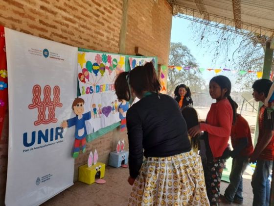 El Plan UNIR promueve actividades lúdicas y educativas en el mes de las infancias