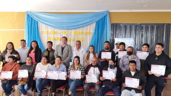 Treinta y dos trabajadores de La Merced se capacitaron en oficios