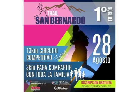 Hasta hoy se inscribe para participar en la prueba Trail San Bernardo