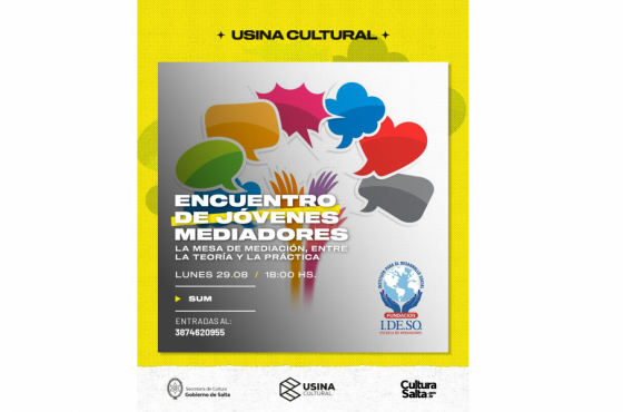 Encuentro de Jóvenes Mediadores en la Usina Cultural