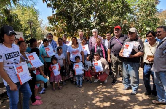 El IPV entregó 39 viviendas a familias aborígenes de Tartagal