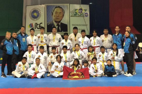 Taekwondistas salteños se destacaron en el Sudamericano ITF realizado en Brasil 