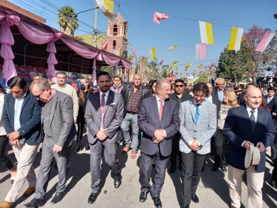 El vicegobernador Marocco participó en General Güemes de la fiesta patronal de Santa Rosa de Lima