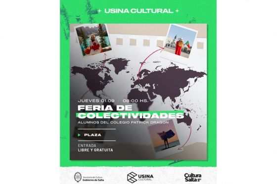 Feria de Colectividades en la Usina Cultural